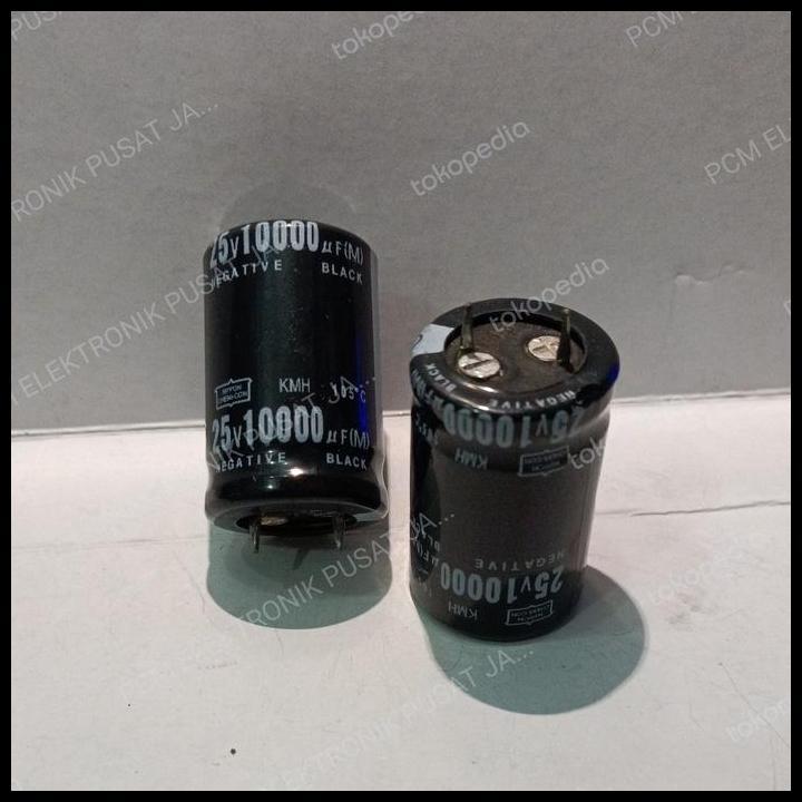 HOT DEAL 2054 ELCO ELKO 10000UF 10.000UF 10000 10.000 UF 25V 25VOLT NIPPON 