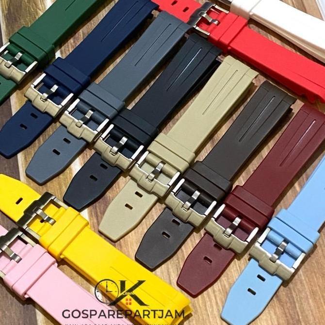 Strap Tali Jam Rubber Melengkung 20 mm