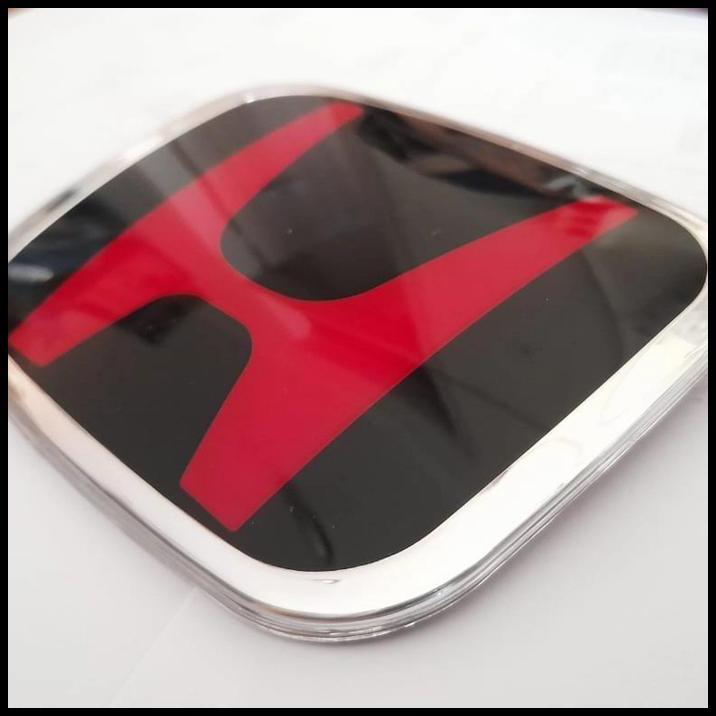 TERLARIS EMBLEM LOGO HONDA MOBIL DEPAN BELAKANG JAZZ LAMA 2005 2013 ORIGINAL 