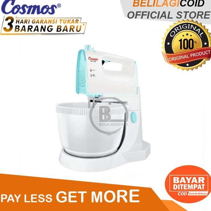 Grosir [Cod] Cosmos Stand Mixer Cm 1669 Stainless Hijau
