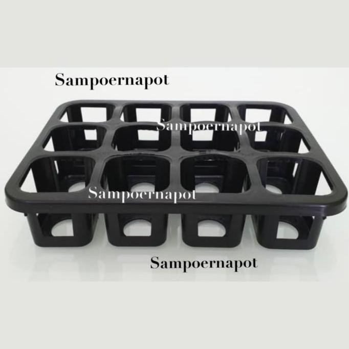 Tray pot nkt kotak 5cm (tanpa pot) | nkt kotak 5cm | tray semai bibit