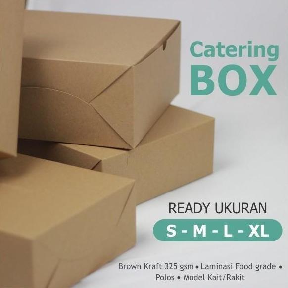 Dus Katering / Catering Box / Dus Box Snack / Dos Kotak Nasi Laminasi