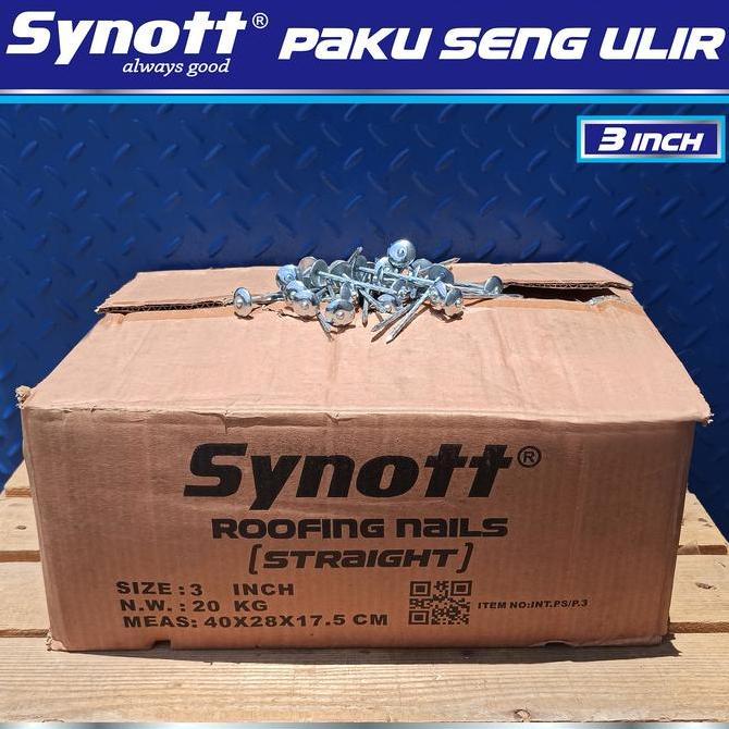 Grosir Paku Seng Ulir 3 Inch Curah 20 Kg Per Dus
