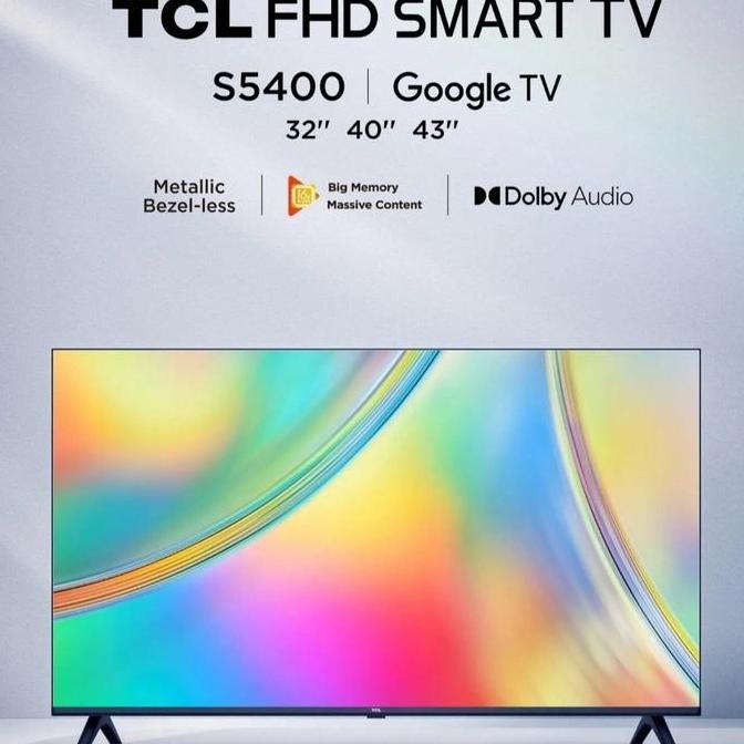 Promo Tcl 32S5400 32 Inch | Tcl Google Tv 32 Inch Fhd Bezel Less | Tcl S5400