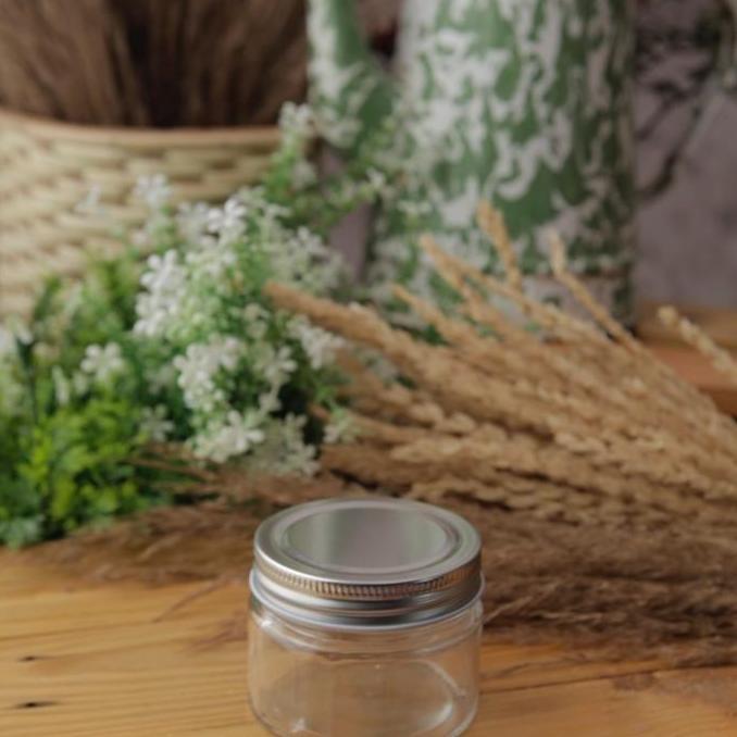 JAR KACA 150ML TUTUP ALU