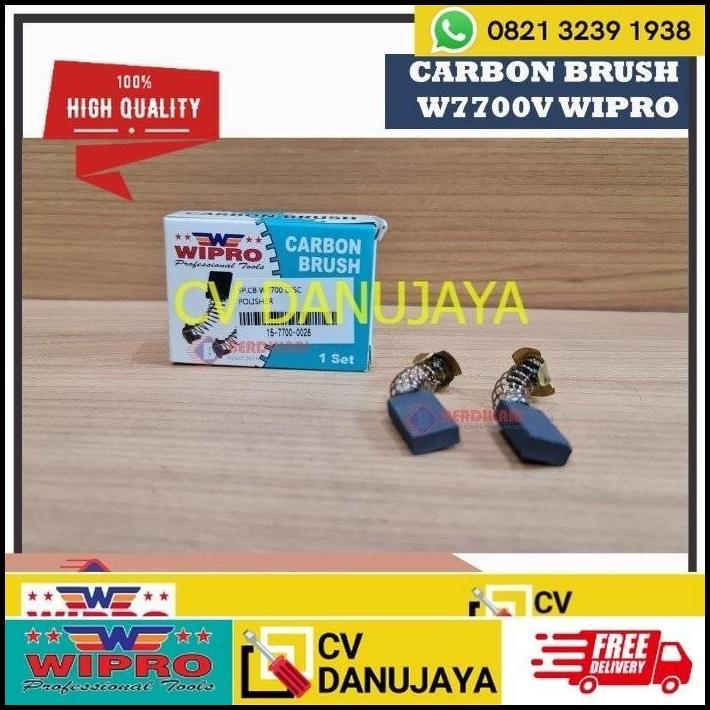 HOT DEAL WIPRO CARBON BRUSH ARANG BROSTEL W7700 DISC POLISHER W7700V 