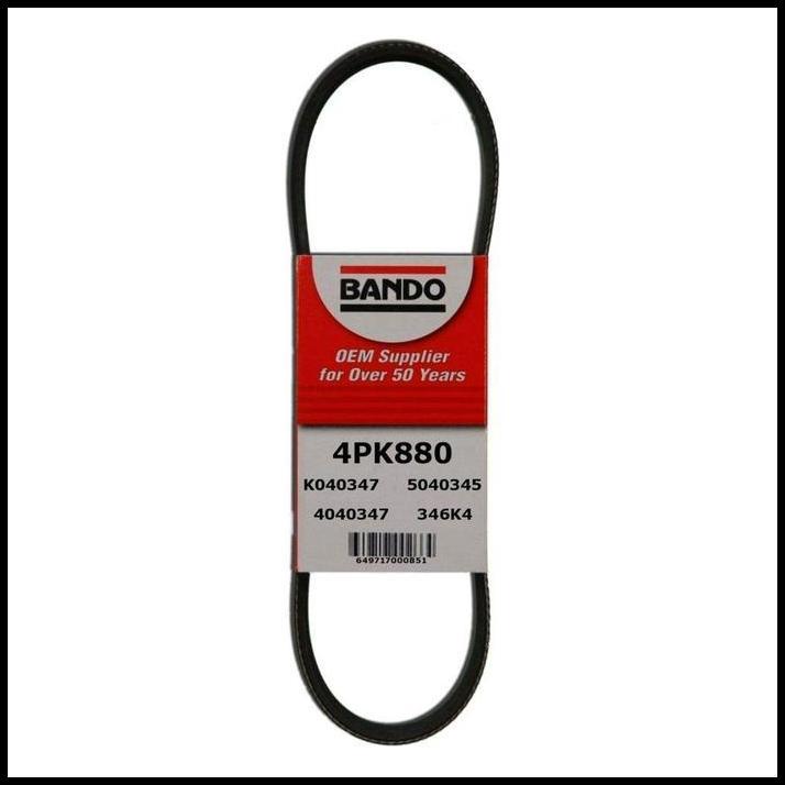 TERLARIS RIB BELT BANDO 4PK880 BANDO RIB BELT 4PK 880 NISSAN SERENA 