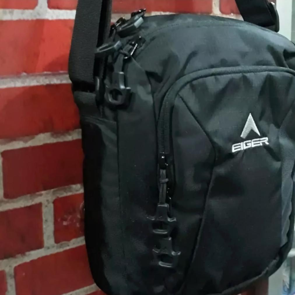 CUCI GUDANG Tas Selempang Eiger03 Waterproof Tas Slempang Pria Wanita Waist Bag Crossbody Premium Ou