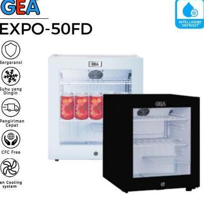 Grosir Gea Expo 50Fd / Expo 50 Fd Bar Chiller Showcase Display Cooler Mini