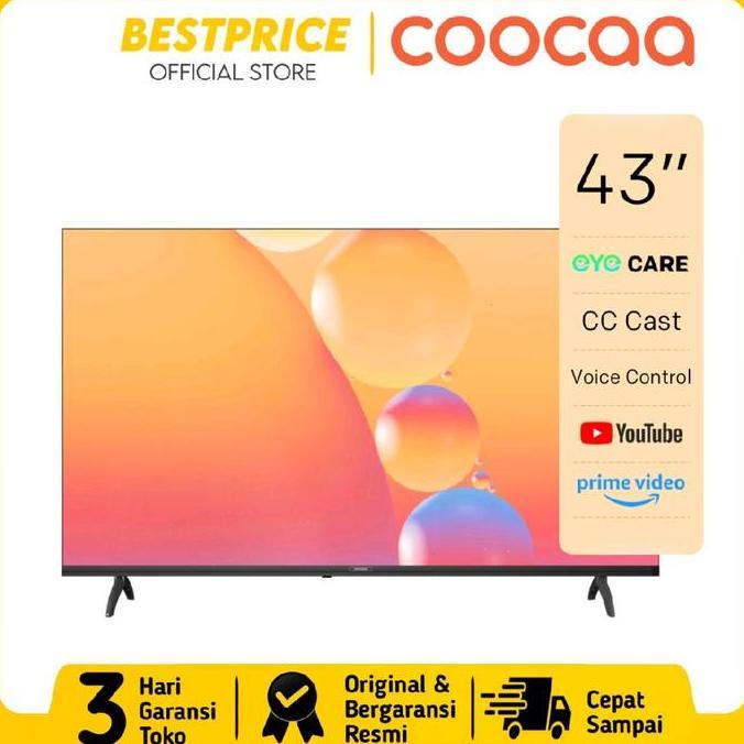 Murah Coocaa 43S3U Plus Smart Tv 43 Inch Led Tv Coocaa 43 Inch 43S32U Smart Tv 43 Coocaa Coolita 3.0