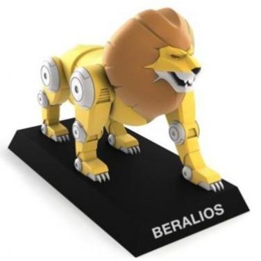 Anime Robot BERALIOS Daltanious PVC Statue Model