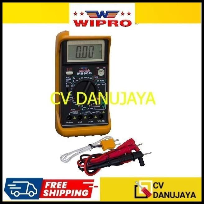 DISKON MULTITESTER / MULTIMETER DIGITAL M890G WIPRO 