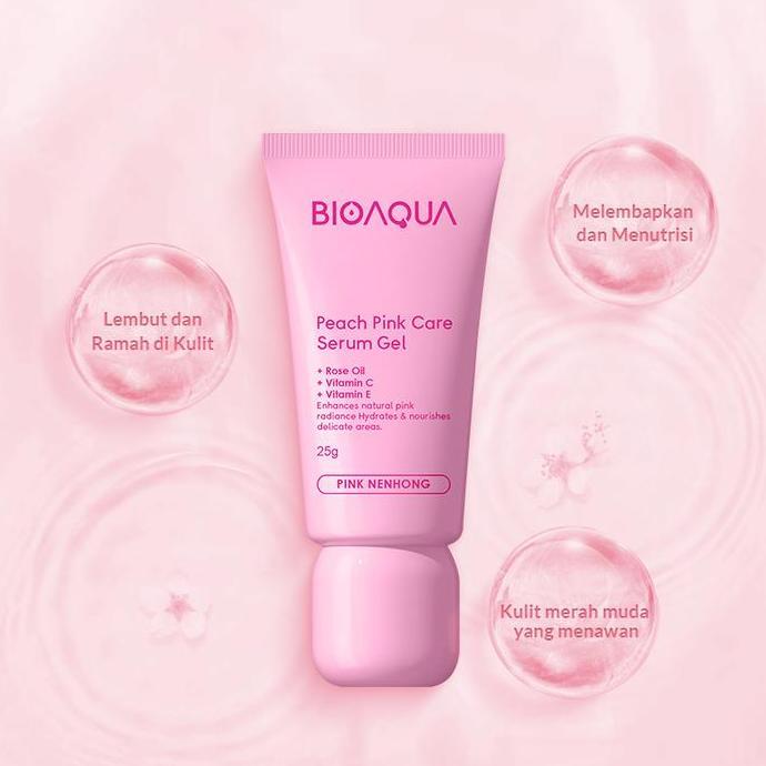 evarakristin8 - buhotei bioaqua pink gentle gel nenhong cream,lip care cream,gentel adn skin,lip ser