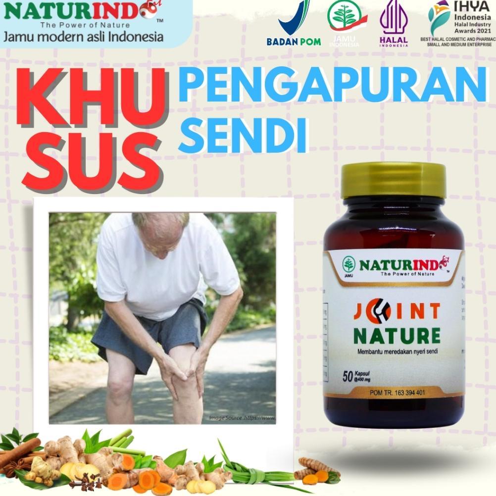 Joint Nature Naturindo Herbal Pengapuran Sendi Nyeri Lutut & Sendi Kaku Radang Sendi
