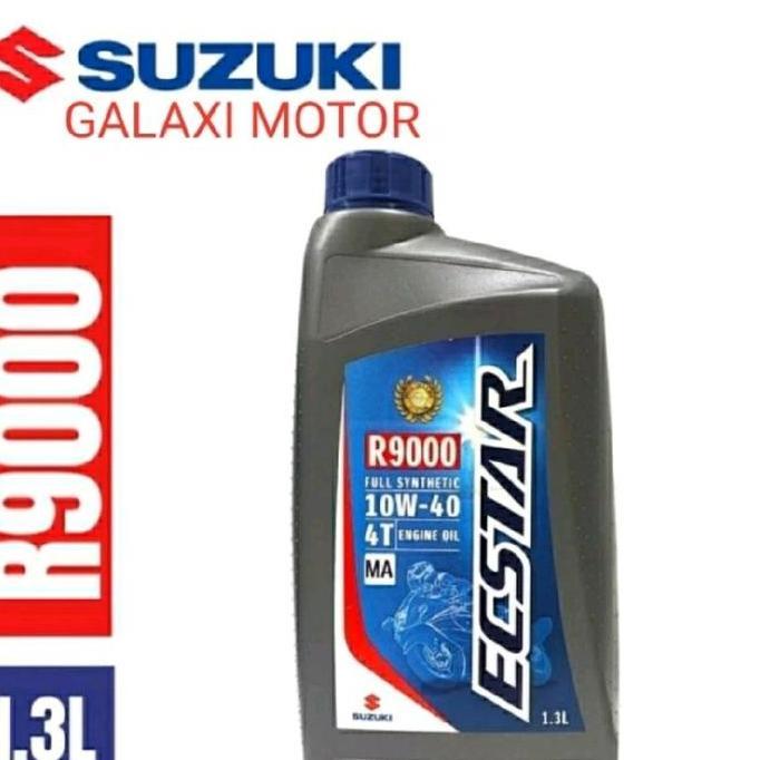 Keizai- Suzuki Genuine Oil, Oli Ecstar R 9000 Full Synthetic Ukuran 1300 Ml