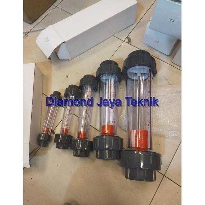 Promo Flow Meter Rotameter 5 Sd 25 M3 Meter Kubik /  Rotameter 2" Inch / Rotameter Lzs65 Plastic Tub