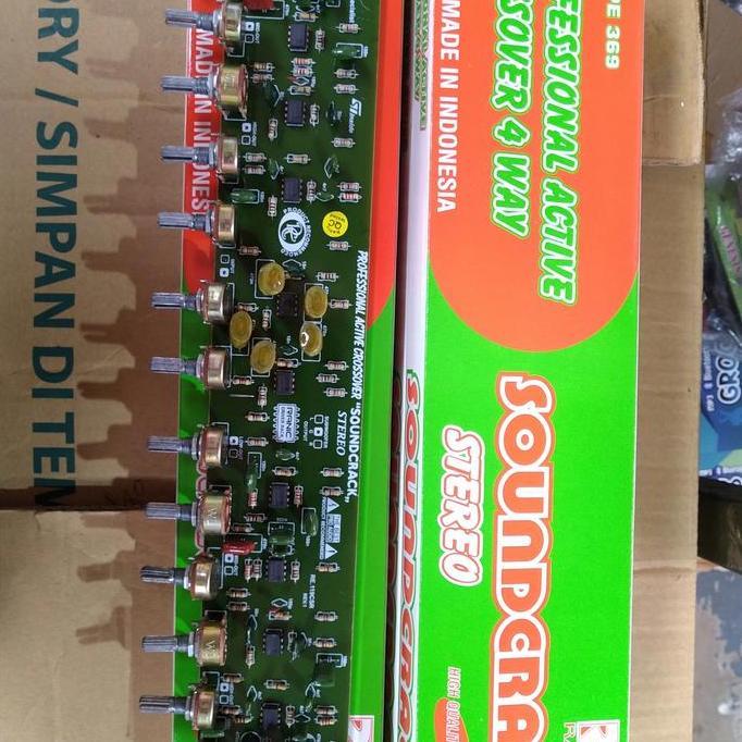 Termurah Kit Aktif Crossover Soundcrack 4 Way