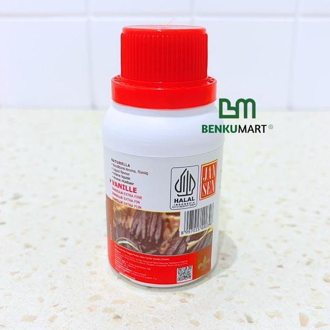 Zairyo- Jansen Vanilla Extract Extra Fine 100 Gr | Vanilla Jansen 100 Ml