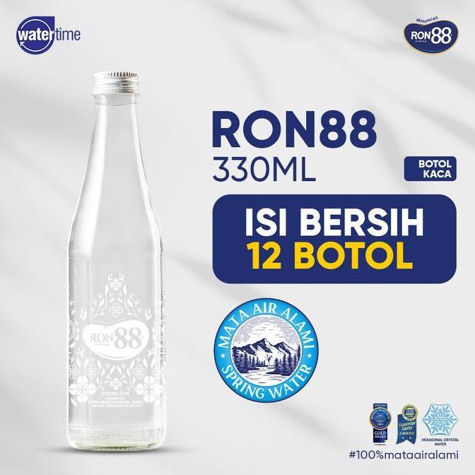 Yuniviana_ - RON88 Botol Kaca 33ml (isi 12 botol) paket 4 karton