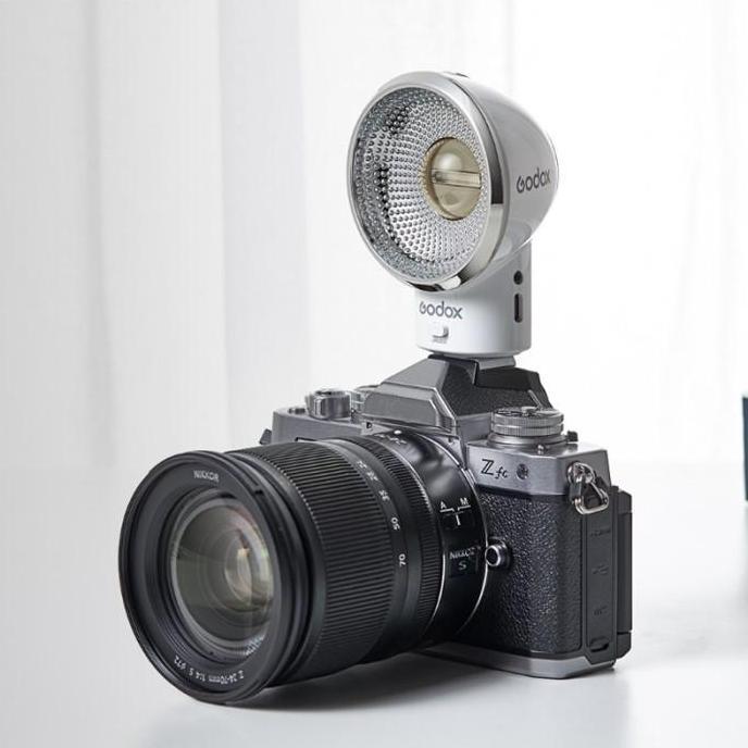 Promo Godox Lux Elf Retro Camera Flash Godox Flash Kamera