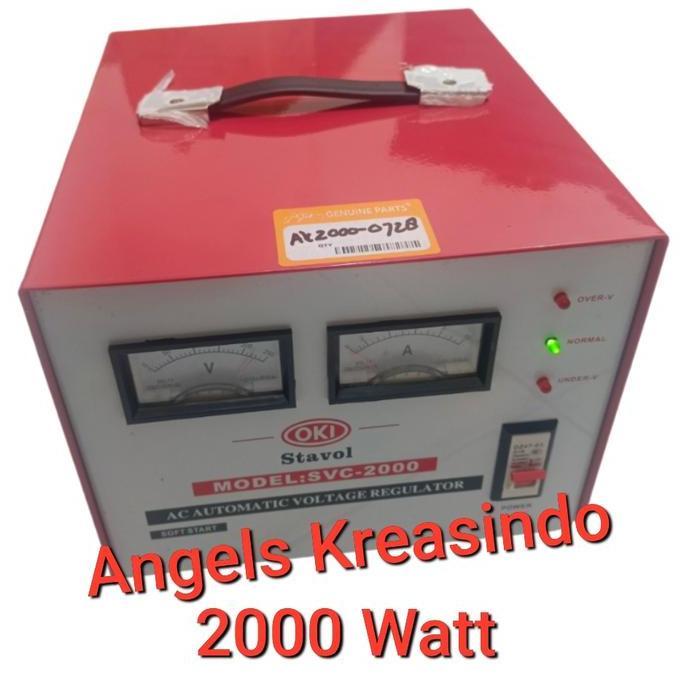 Stabilizer Regulator Listrik Oki 2000 Watt | Promo
