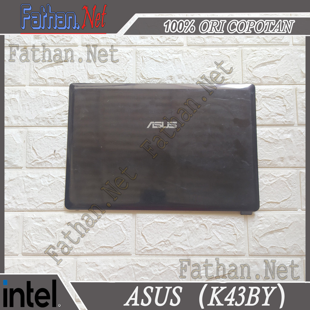 Casing Cover LCD Asus K43U X43U K43BY Original Copotan Laptop