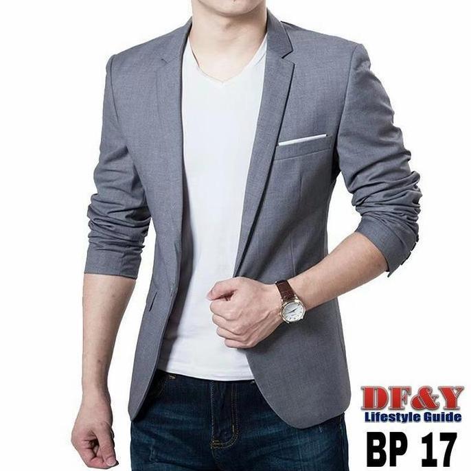 Selikobrter  - BLAZER JAS PRIA CASUAL BAHAN SEMI WOOL SLIMFIT / JAS BLAZER PRIA NON FORMAL / JAS PRI
