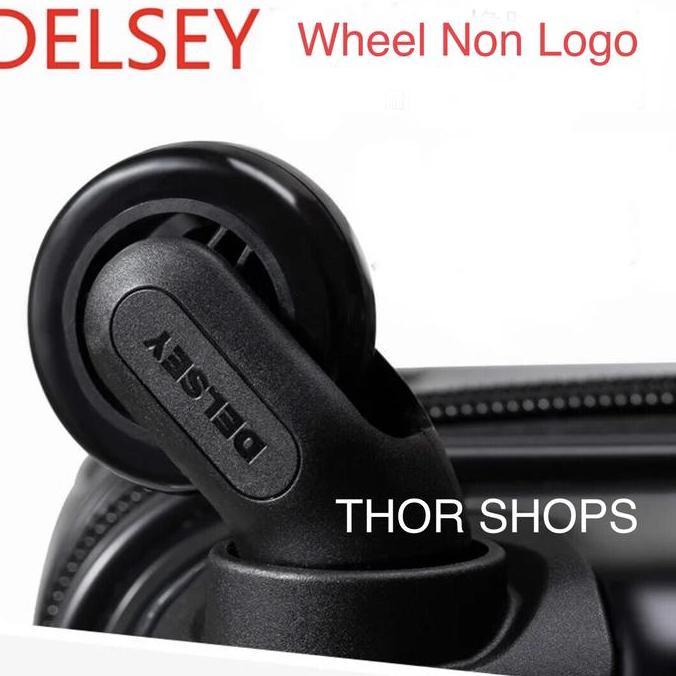 1 pcs roda koper Delsey no logo OEM