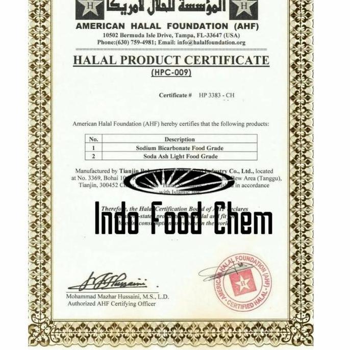 Zairyo- Sodium Carbonate - Soda Ash Light Food Grade Repack 1Kg