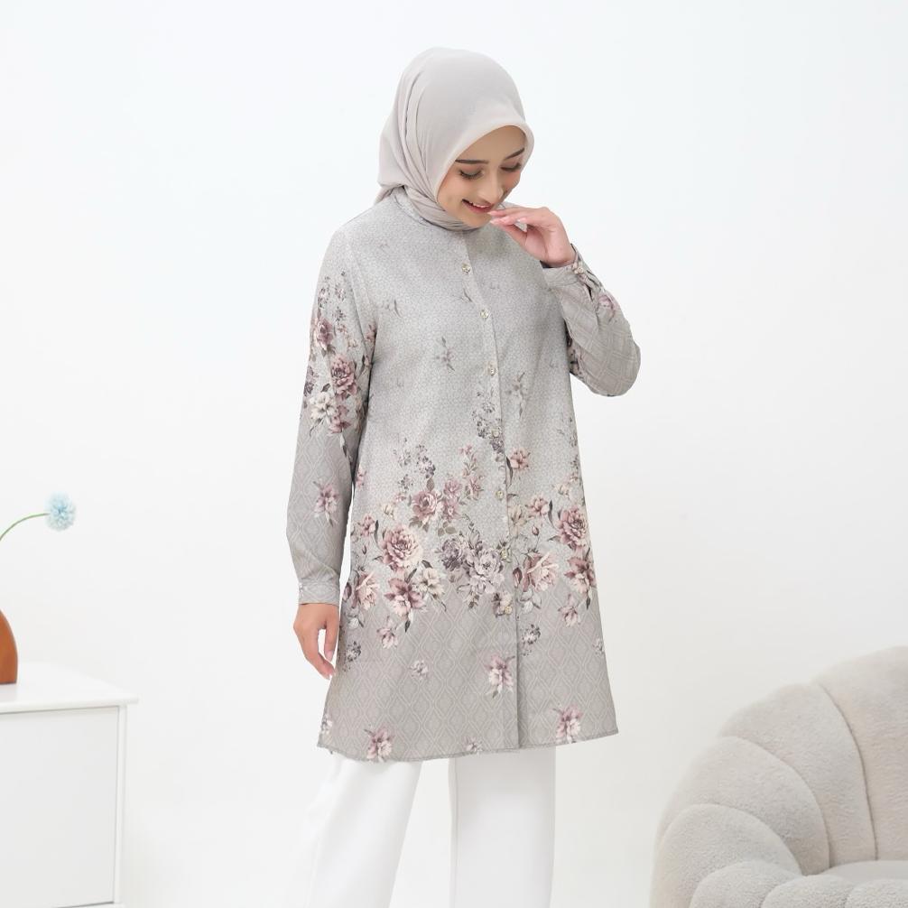 Diskont Aluma Tunik Motif Twillight Tunik Basic Tunik Simple