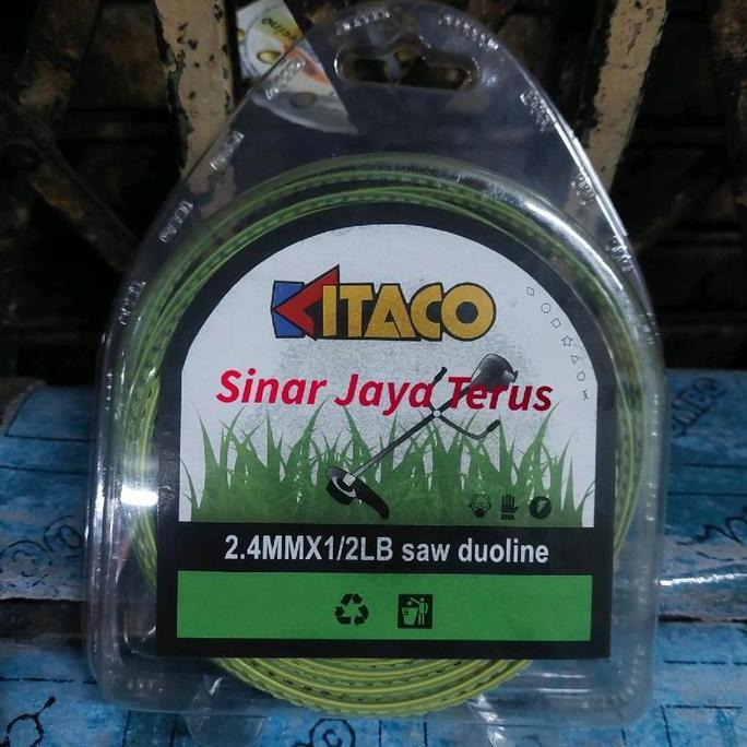 senar potong rumput bergerigi _ senar potong  rumput super tajam