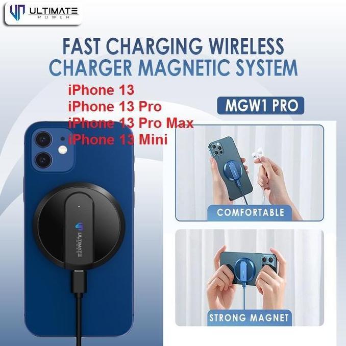 Murah Ultimate Fast Charging Wireless Charger Magsafe For Iphone 13 Pro Max