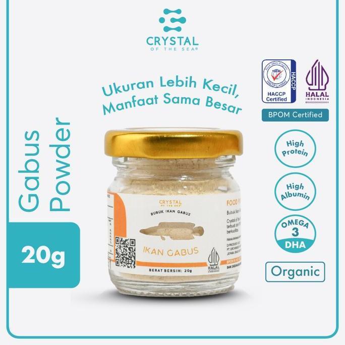 Especas- Gabus Food Powder 20G/Bubuk Ikan Gabus / Kaldu Mpasi / Tinggi Albumin