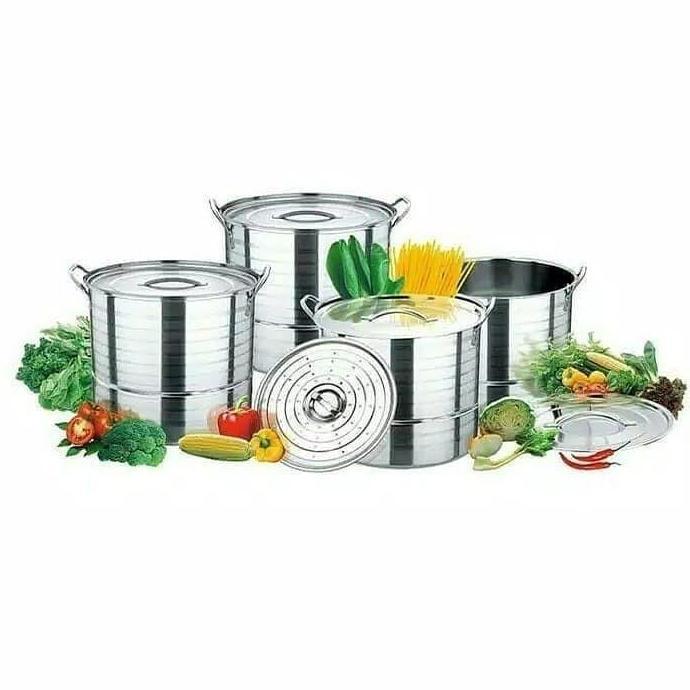 NEW Panci tinggi / Stock Pot HC 4 in 1 Ware/Steamer Stock Pot/Panci Dandan