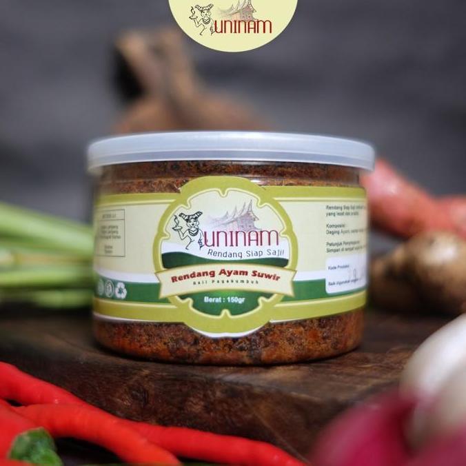 Especas- Rendang Ayam Suwir 150Gr / Rendang Ayam Suwir Uninam