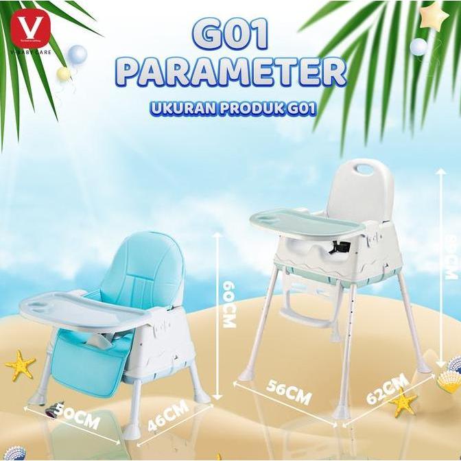 V-BABY CARE My Chair (Baby Booster & High Chair)/VBABY-G01