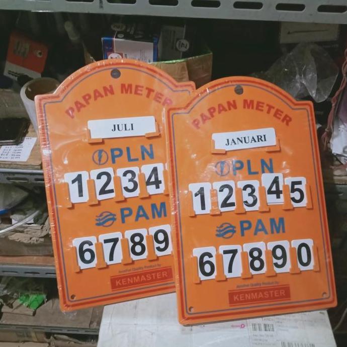 papan meteran PLN PDAM PAM murah