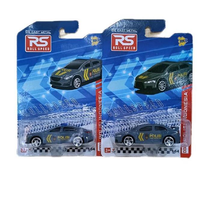 Ready Die cast metal police car diecast mobil polisi Indonesia RKC