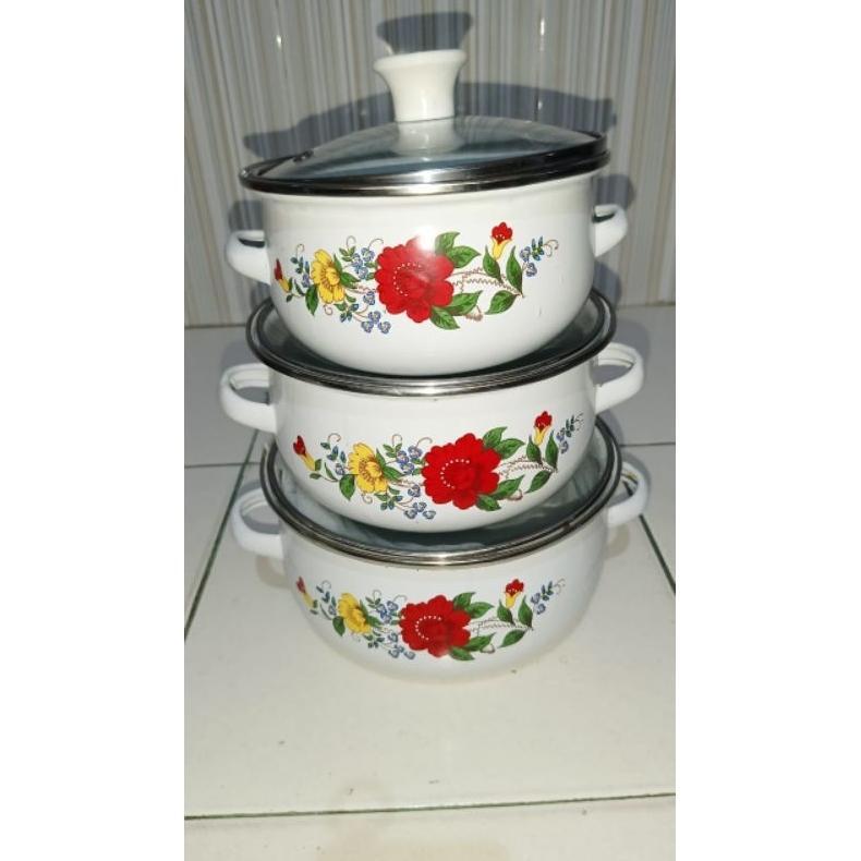 BEST SELLER (3PCS) PANCI BUNGA 3 SUSUN / PANCI REONA SUSUN 3 / PANCI SET TUTUP KACA