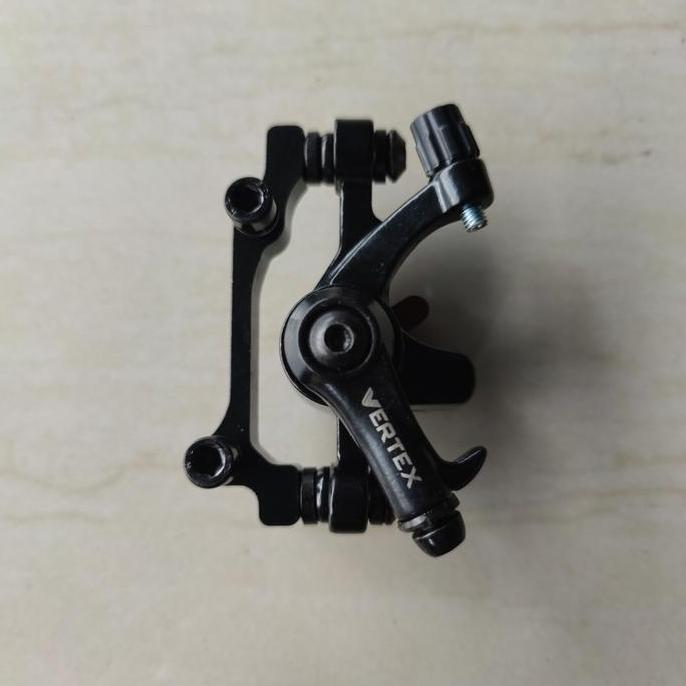 Ready discbrake kepala rem cakram BELAKANG 180/160 vertex sepeda MTB lipat