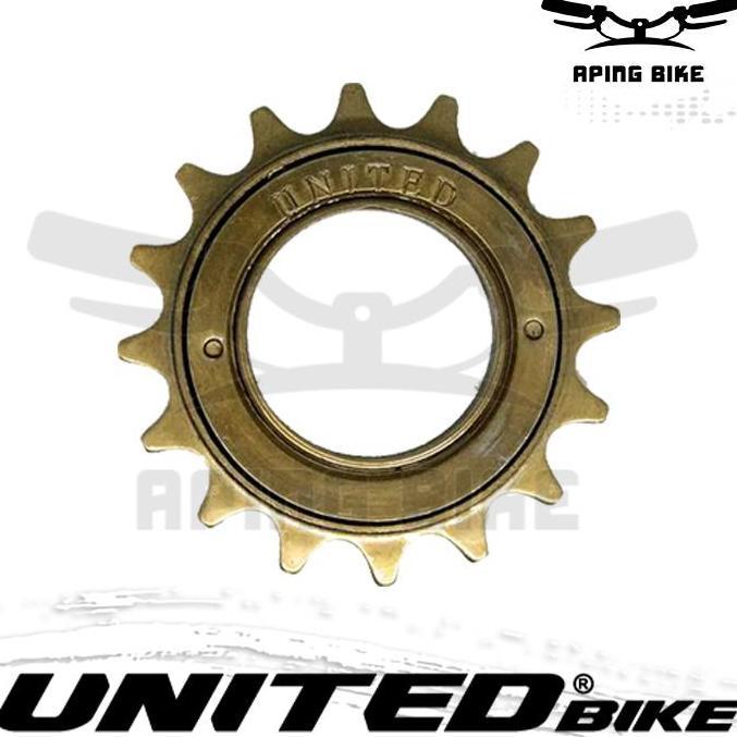 Ready Freewheel United 16T FW-161 Gear Belakang Gir Sepeda BMX Mini MTB Seli