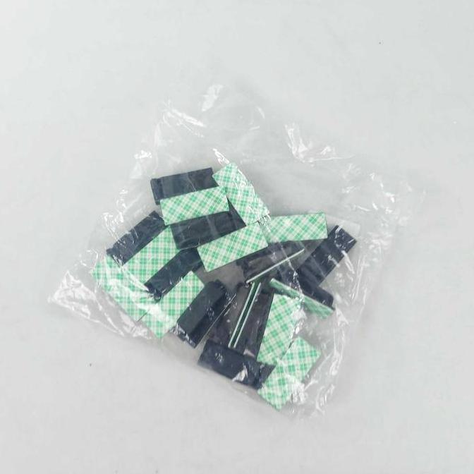 Ready Klip Jepit Kabel Listrik Rumah Tempel Dinding 20 pcs