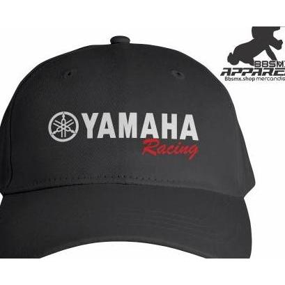 Topi Baseball Unisex Bordir YAMAHA RACING Terbaru Hat Soft Material / Topi Dewasa Pria Wanita Baseba