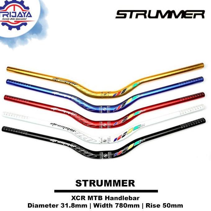 Bikes Strummer Xcr Handlebar Stang Sepeda Mtb