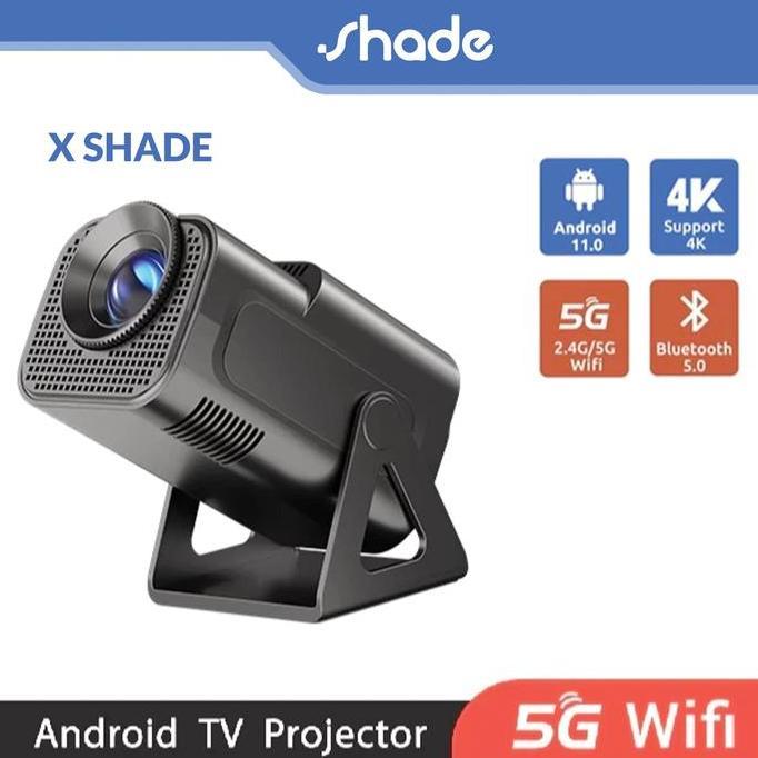 rendalens - shade x shade new portable projector native 720p 4k hd projector auto keystone 10000 lum