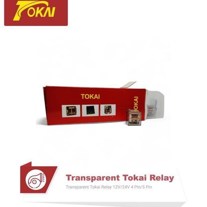 Promo Relay Transparant 4 Kaki/ 5 Kaki 12 Volt/24 Volt Diskon