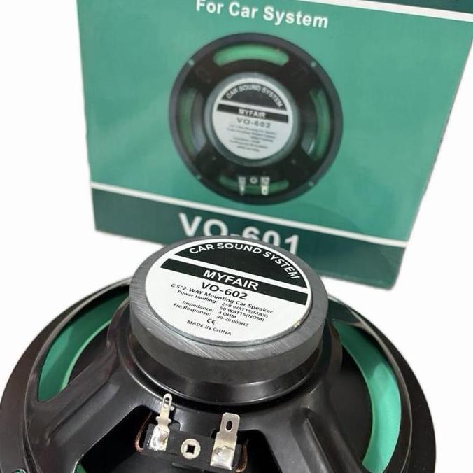 Promo Speaker Subwoofer Mobil HiFi 6.5 Inch 6 1/2 inch 250W MYFAIR VO-601 / Subwoofer Aktif Mobil Mu