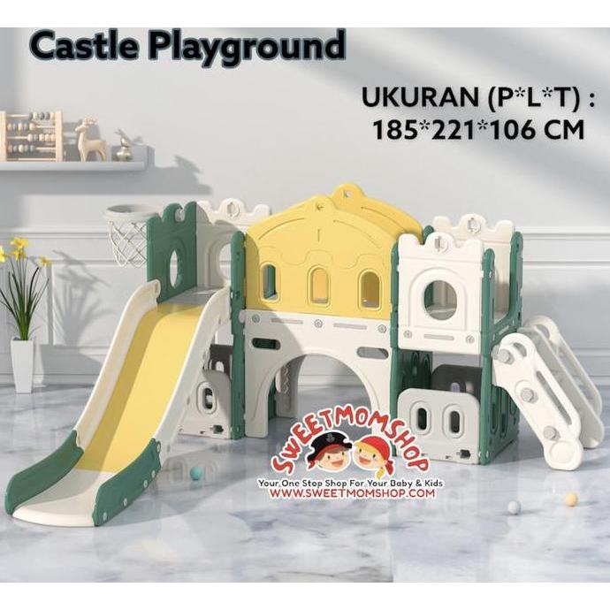 Castle playground perosotan anak