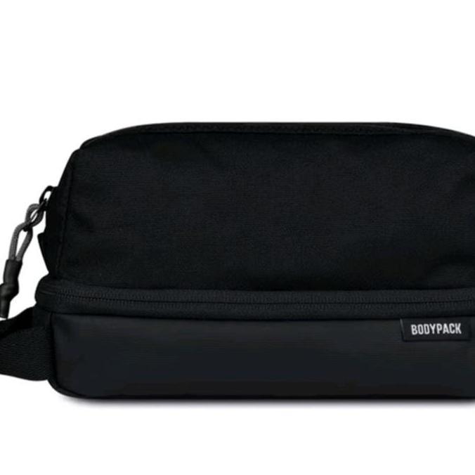 Tas Bodypack Assistant Toiletry Clutch Pouch Travel - Black Pria LJ