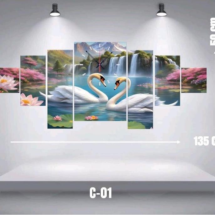 JAM DINDING HIAS/JAM DINDING BESAR/JAM DINDING AESTHETIC LM